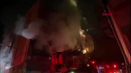 Son dakika haber... Zeytinburnu'nda iş yerinde yangın -1