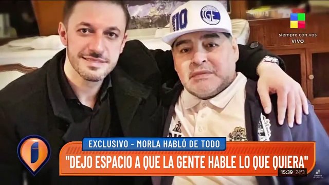 Matías Morla rompió el silencio.