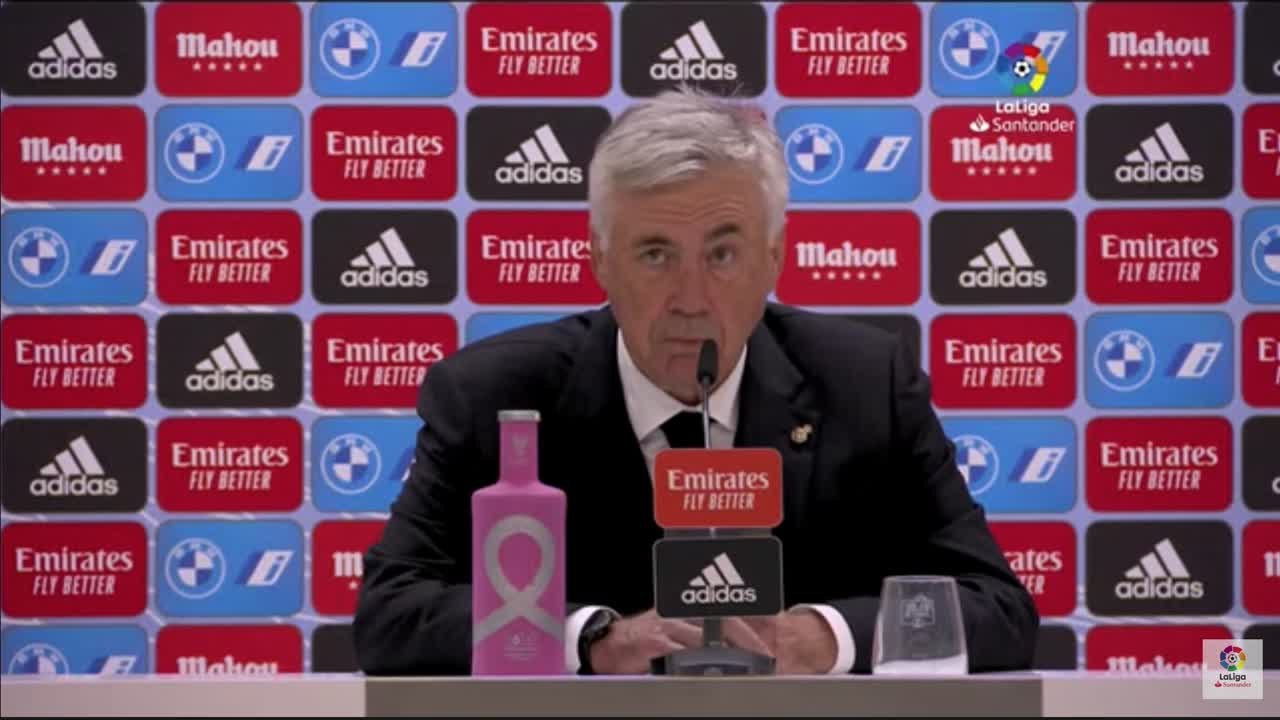 Rueda de prensa de Carlo Ancelotti tras el Real Madrid vs. Sevilla
