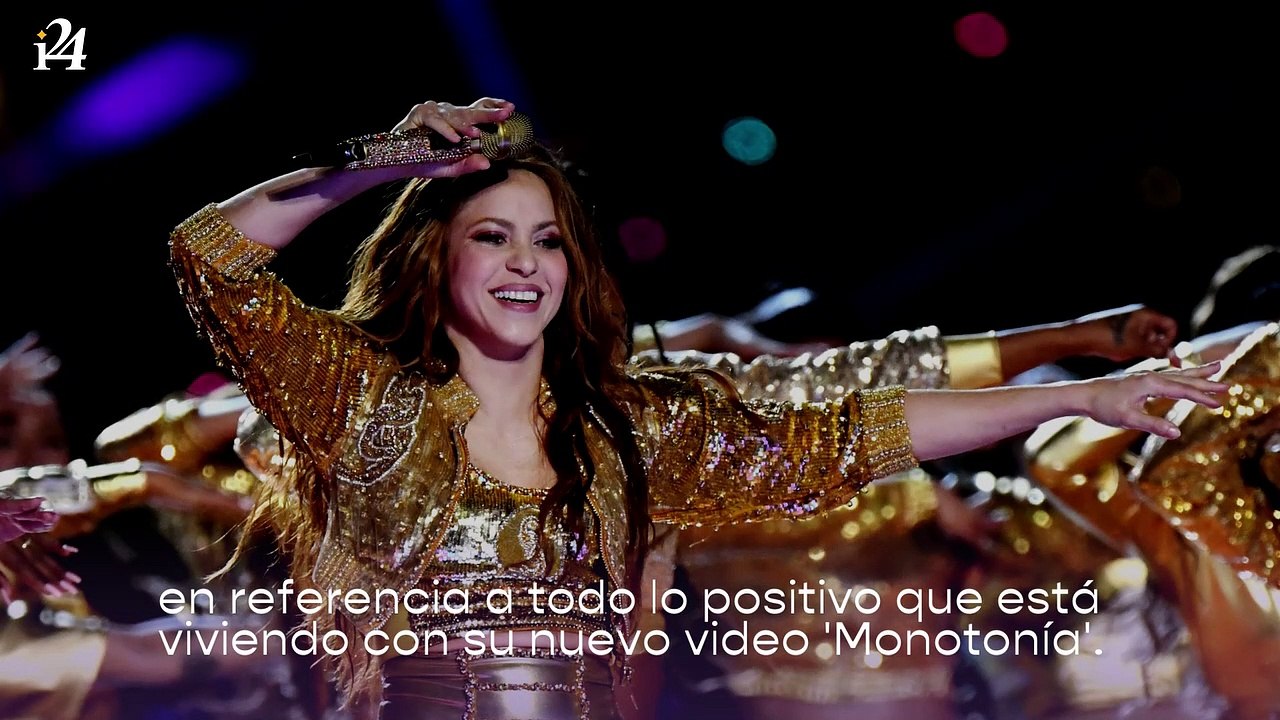 Shakira agradece a todos sus fans por el apoyo que han mostrado por su nuevo videoclip 'Monotonía'