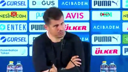 Emre Belözoğlu: "Fenerbahçe, gücünü bize hissettirdi"