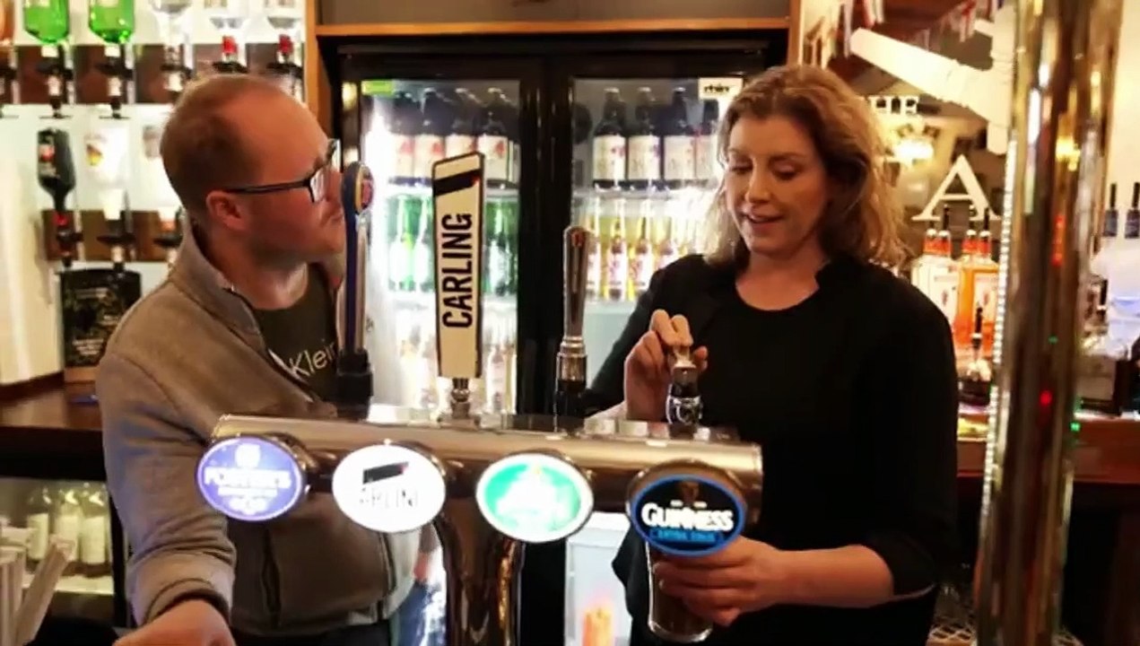 Now it's Mordaunt the Movie: Downing Street hopeful Penny publishes soft focus campaign video that she says reveals 'the real me' - someone who 'enjoys a pie and a pint' and whose mother died when she was 15