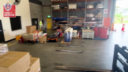 Convoy of Fire and Rescue trucks heads to Moree to assist with flood response