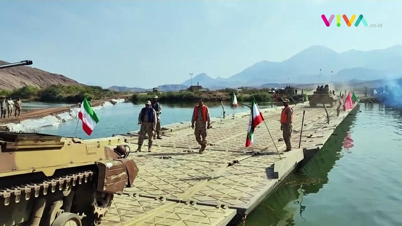 Manuver AD Iran Latihan Militer di Perbatasan Azerbaijan