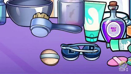 CREEPY turned into HUMAN?!  | Crazy zombie ASMR makeover | Teen-Z