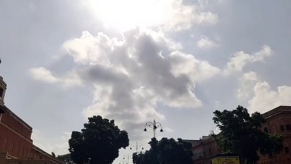 दिन के तापमान में सूर्यदेव की तपिश का असर बरकरार