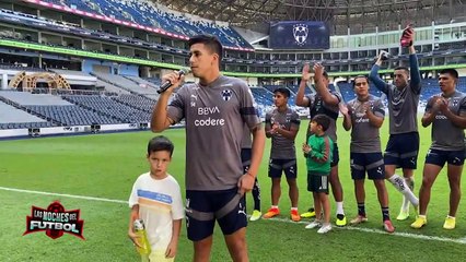 Así se vivió el entrenamiento a puerta abierta de 'Rayados'
