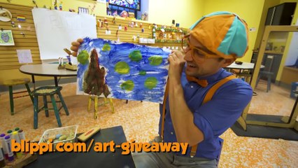 Los colores de Amy's Playground | Aprende con blippi | Videos educativos para niños part 2