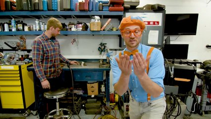 Blippi explora un avión privado | Aprende con blippi | Videos educativos para niños part 2