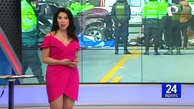 Pasco: persona murió decapitada tras trágico choque entre camión y camioneta