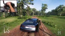 900HP Audi RS7 Sportback 2021 | Forza Horizon 5 | Steering Wheel Gameplay