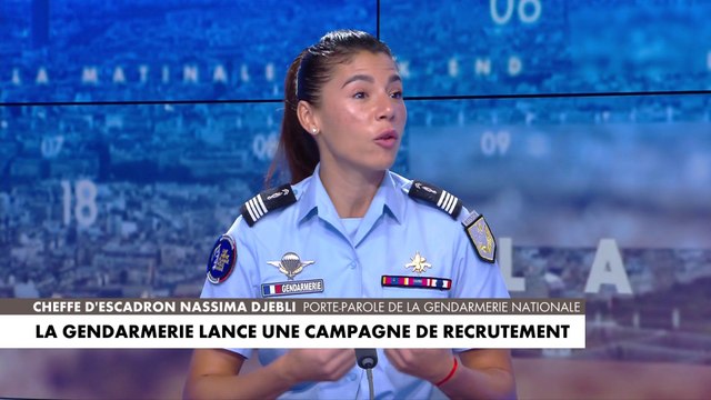 Cheffe d’escadron Nassima Djebli : «Être gendarme, c’est protéger la population, c’est protéger la nation»