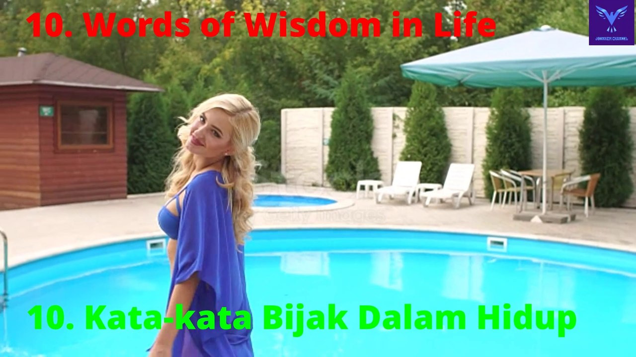 10.Kata-Kata Bijak Dalam Hidup.10.Words Of Wisdom In Life.
