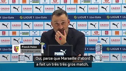 12e j. - Haise : "C'était une première mi-temps qui était largement en leur faveur"