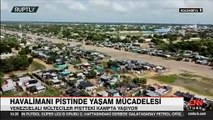 Havalimanı pistinde yaşam mücadelesi