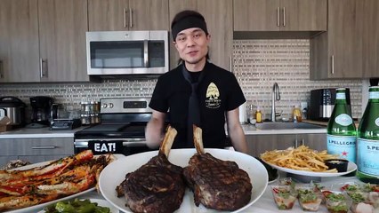 $1000 spent at my Favorite Steakhouse (108oz Wagyu   King Crab   more!!)