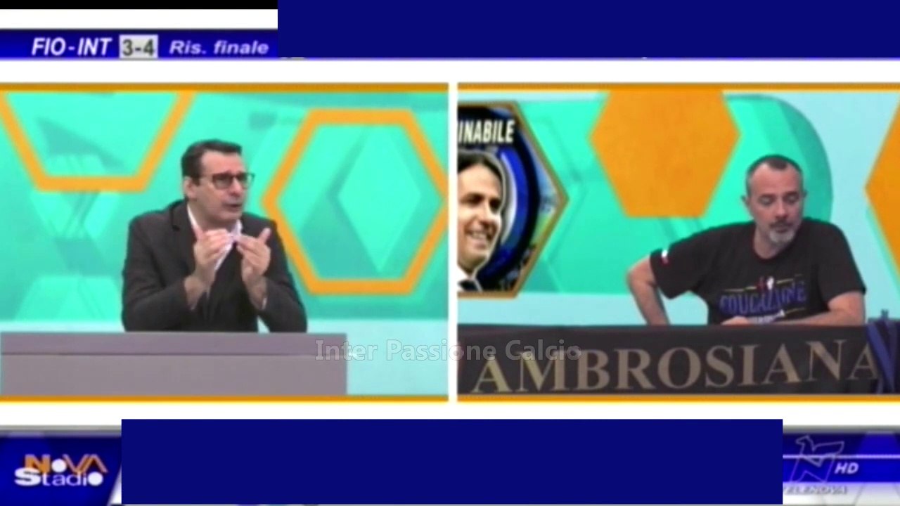 Fiorentina-Inter 3-4 * Bosio: vedere l'Inter vincere in questo modo fa dormire male parecchia gente.