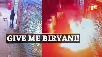 Bizarre! Man Sets Restaurant On Fire For Chicken Biryani