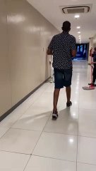 LOOK: Scottie pulls off a notorious all-white outfit for a Manila Clasico Sunday