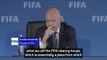 Infantino talks over latest changes to the transfer market