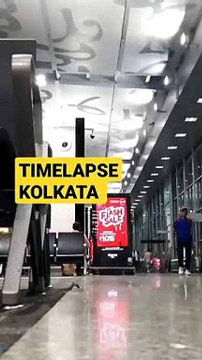 Kolkata Airport Time travel