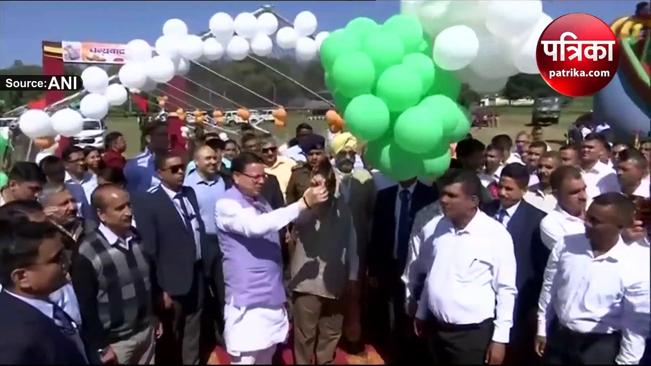 उत्तराखंड के मुख्यमंत्री पुष्कर सिंह धामी सैनिक...