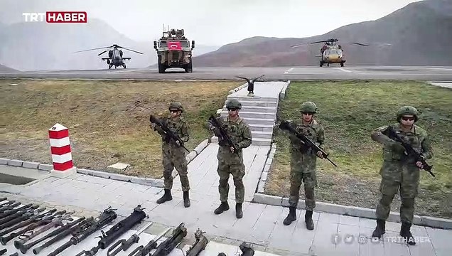 PKK’ya büyük darbe: 1043 adet silah ele geçirildi