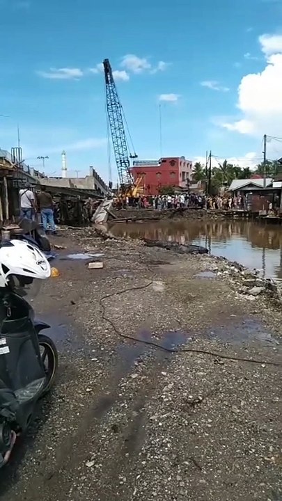 Terjepit Reruntuhan Beton, Pekerja Proyek Jembatan Sulawesi II Banjarmasin Meninggal Dunia