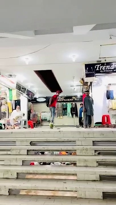 Skating at Backward Stair Stunt  #girls #react #sk8  #shorts #sameerskater #freestyle #2022