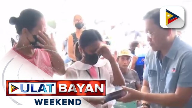 Sen. Go, nagsagawa ng relief operations sa Mandaue, Cebu