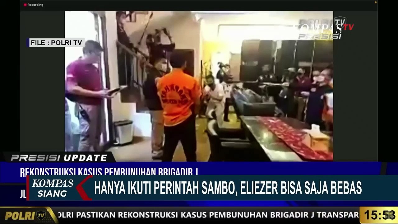 Disebut Dalam Penguasaan Ferdy Sambo, Bisakah Eliezer Terbebas dari Hukuman_!