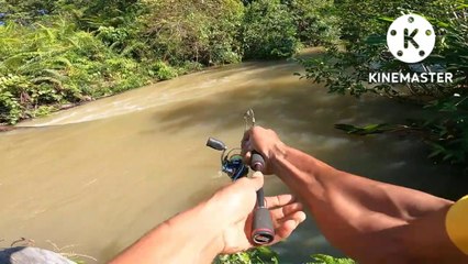 JORAN MASUK AIR PASTI DI TERKAM HAMPALA MONSTER MANCING HAMPALA MONSTER AIR KERUH
