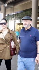 Tamannaah Bhatia Walks Hand In Hand With Her Father At Airport❤️