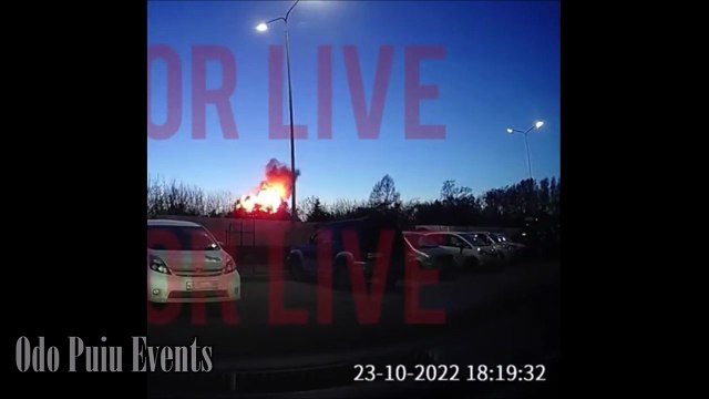 Rus savaş uçağı böyle yere çakıldı!