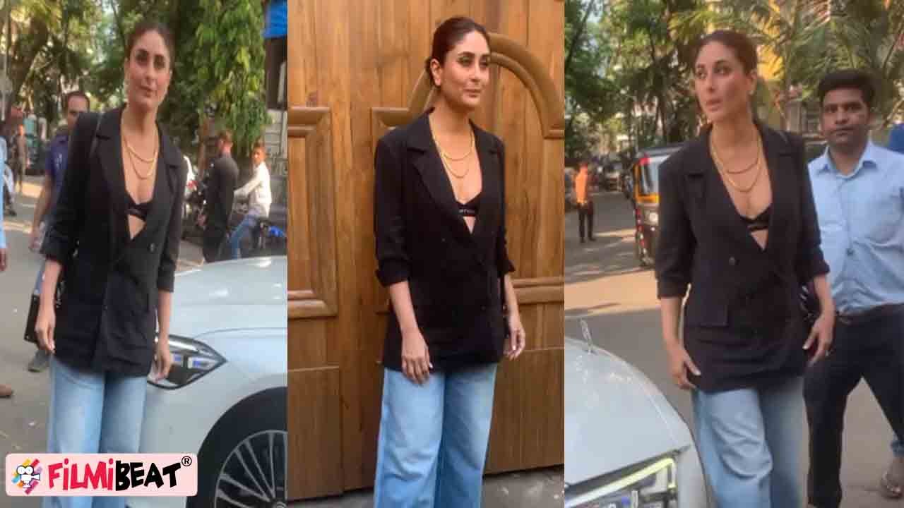 Kareena Kapoor looks hot in black dress as she reaches for BFF Malaika Arora Birthday Bash