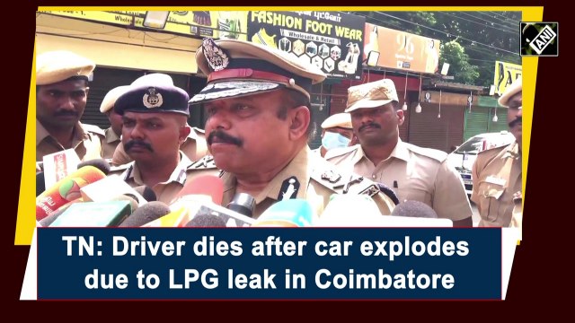 TN: Driver dies after LPG cylinder blast in car in Coimbatore