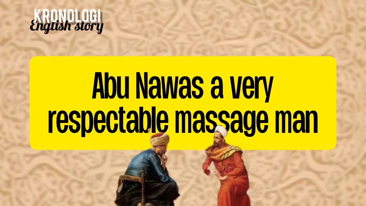 learn english through story ★ subtitles Abu Nawas (beginner level)