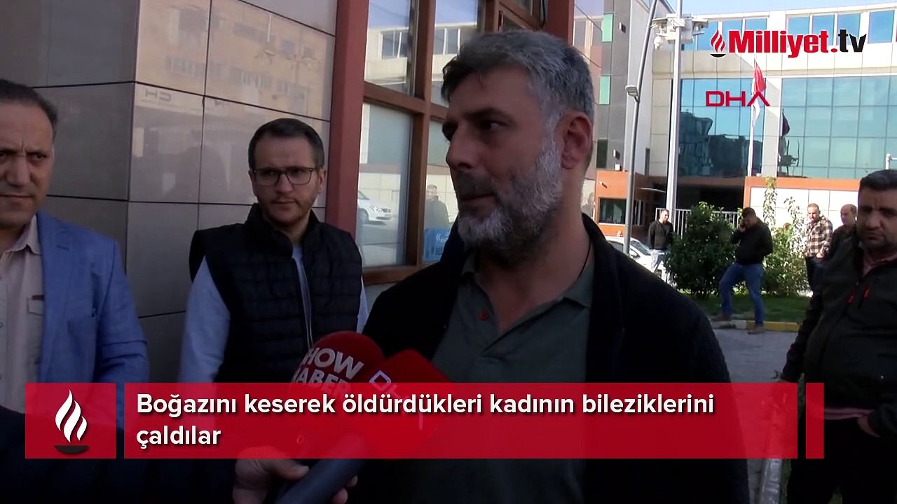 Boğazını keserek öldürdükleri kadının bileziklerini çaldılar 