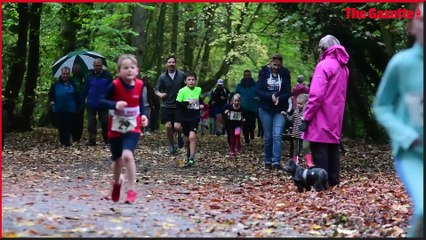 Runners young and old brave the rain for this years Green Drive Five