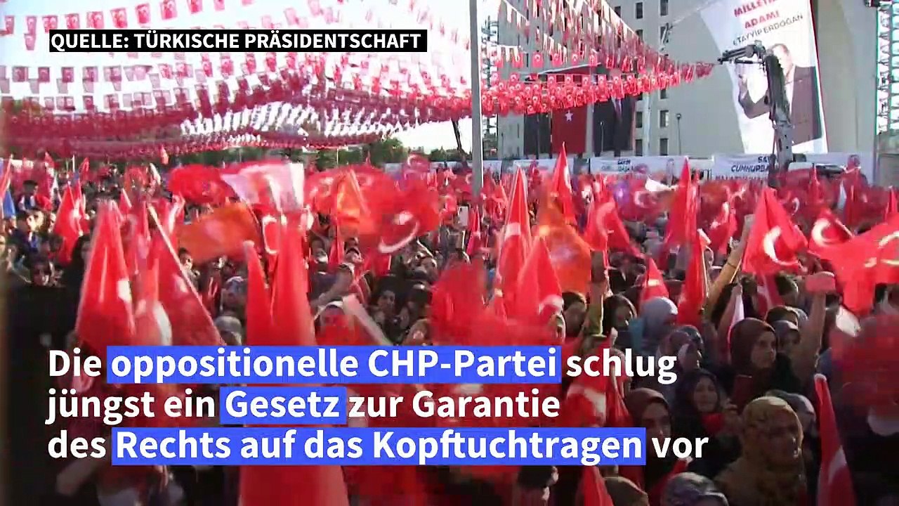 Erdogan schlägt Kopftuch-Referendum in der Türkei vor