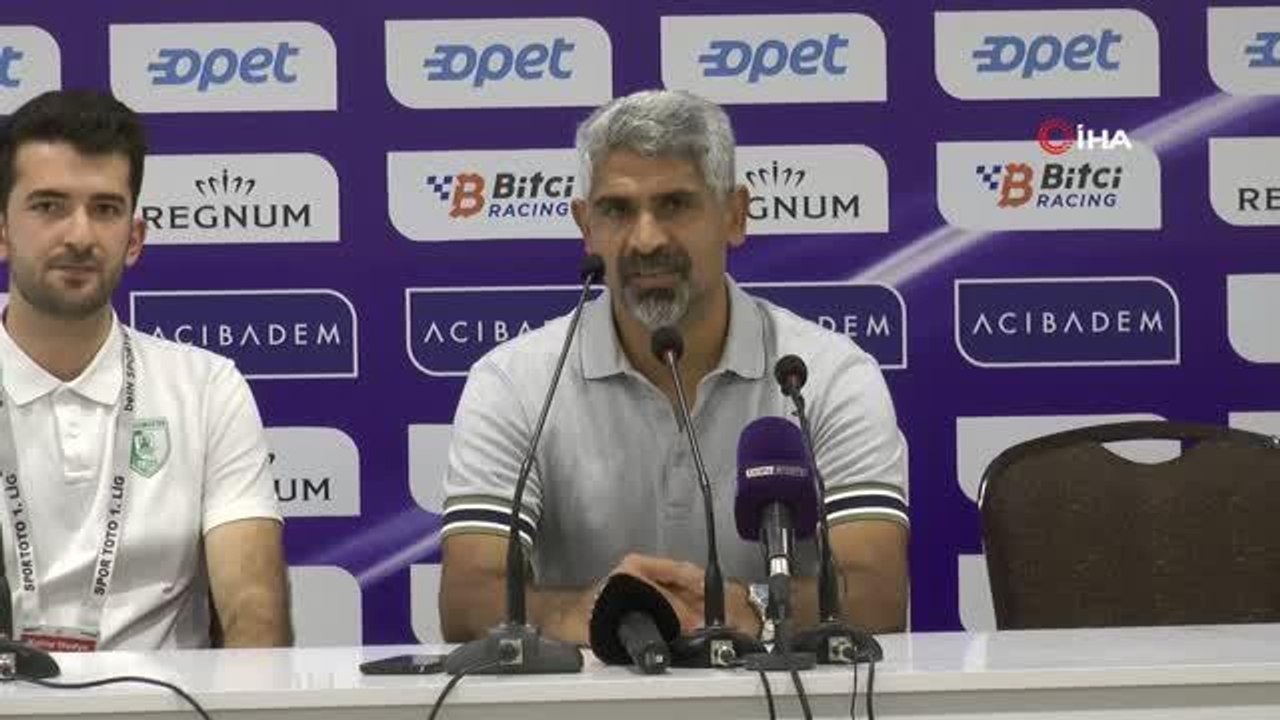 Bodrumspor Teknik Direktörü İsmet Taşdemir: "Tamamıyla oyunun hakimiydik"