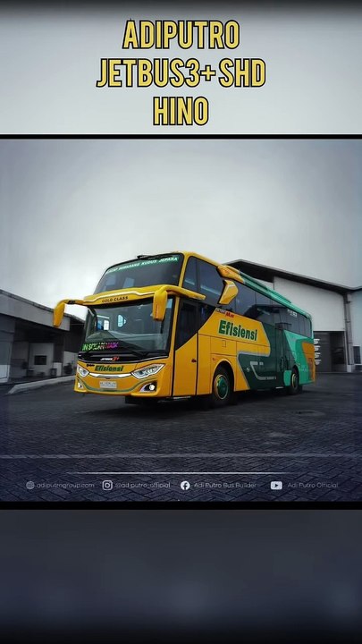 TERBARU EFISIENSI - JETBUS3+ SHD HINO RM by ADIPUTRO