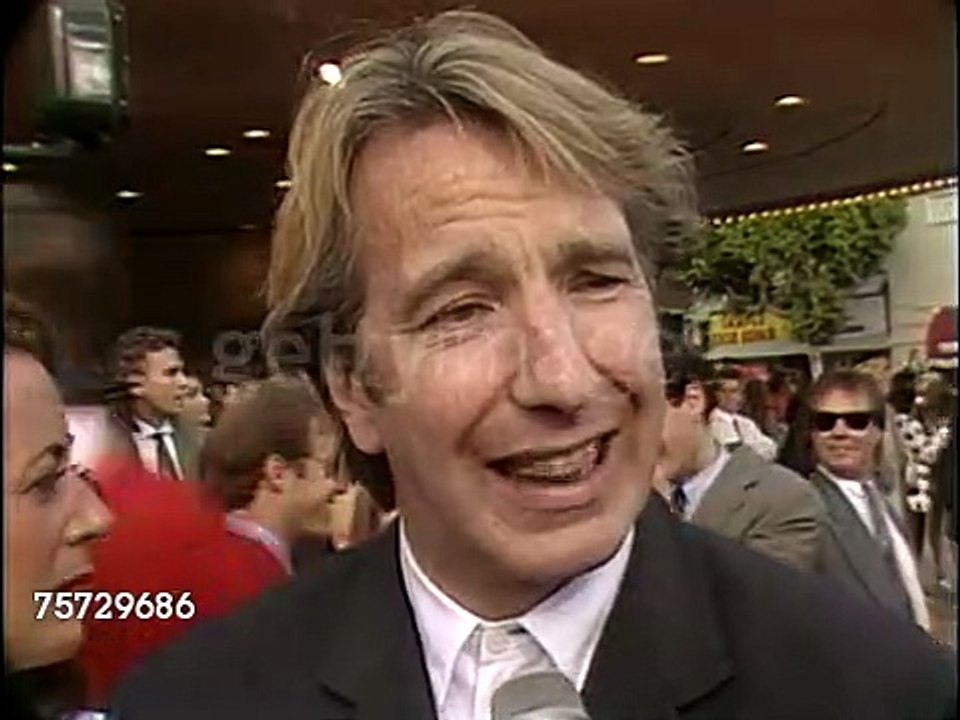Alan Rickman at the premiere of Robin Hood : Prince of Thieves - 10/06/1991 - AlanRickman.com