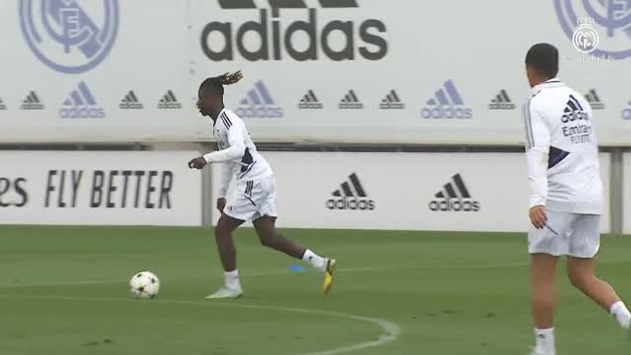 El Real Madrid prepara ya el partido frente al Leipzig tras su triunfo contra el Sevilla