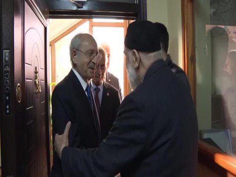 Yozgat haberi: Kılıçdaroğlu, Yozgat'ta 18. Dönem Anap Yozgat Milletvekili Ahmet Şevki Ergin ile Görüştü