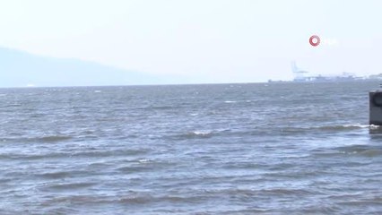 İzmit Körfezi'nde renk değişikliği