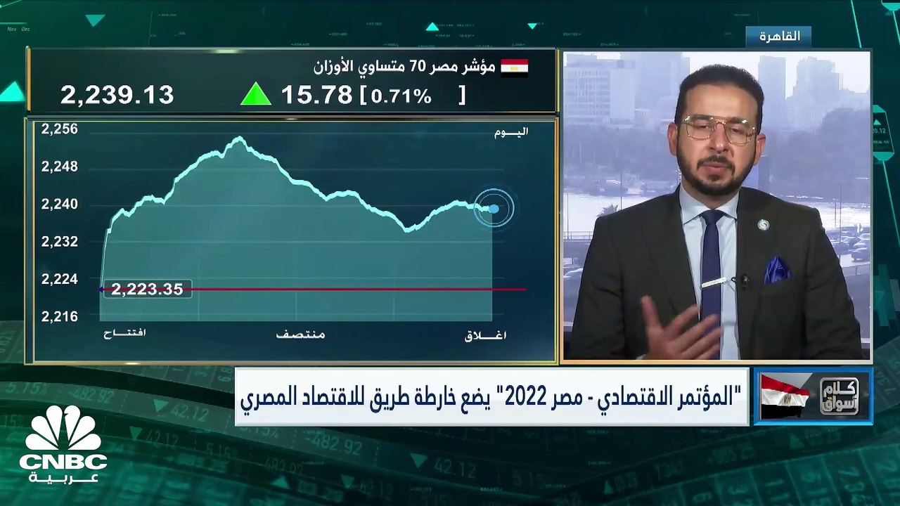 جلسة متباينة للمؤشرات المصرية في أولى جلسات الأ...
