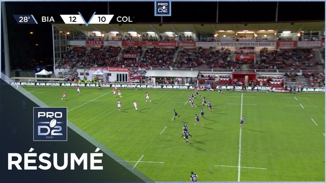 PRO D2 - Résumé Biarritz Olympique-Colomiers Rugby: 48-31 - J08 - Saison 2022/2023