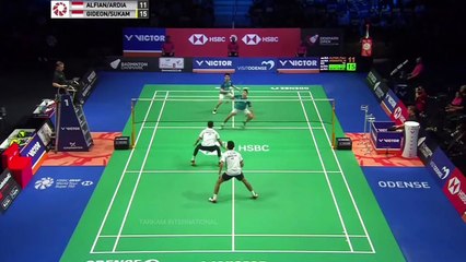 Kevin Sanjaya_Marcus Gideon vs Fajar_Rian - Badminton Denmark Open 2022 Final