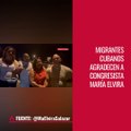 Migrantes cubanos agradecen a congresista María Elvira